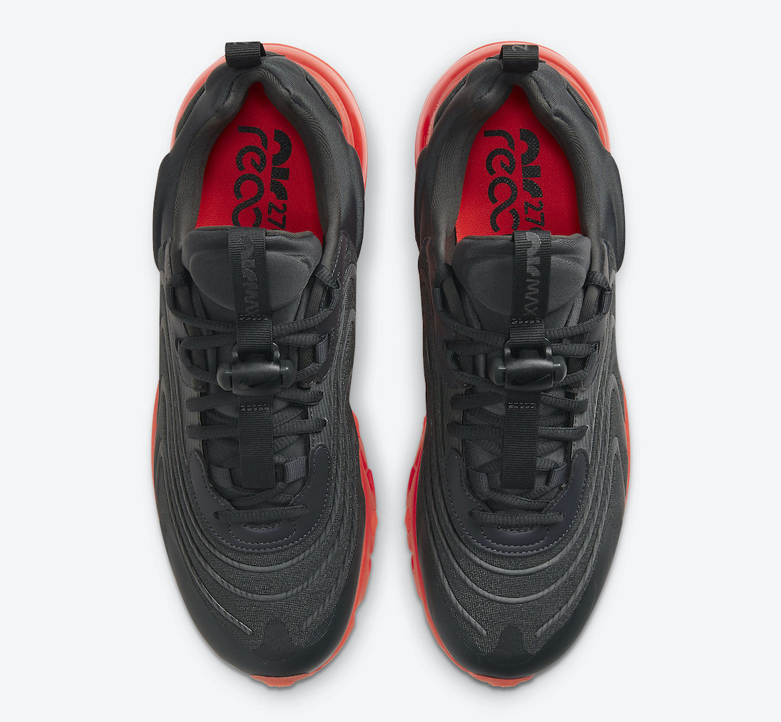 2020 Men Nike Air Max 270 3 Black Red Shoes